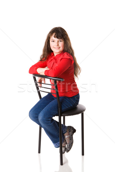 Little Girl Stock photo © sapegina