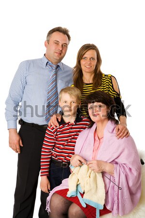 Happy Family Stock photo © sapegina