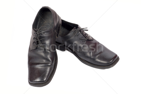 used black mans shoes Stock photo © sapegina