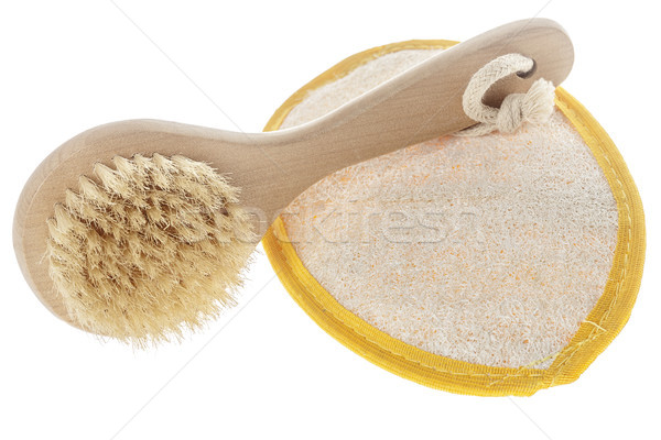 skin Loofah isolated Stock photo © sapegina