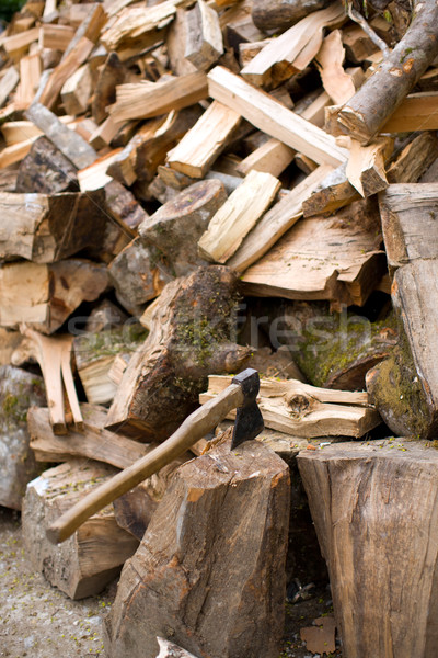 Lemne de foc lemn copac abstract trece Imagine de stoc © sapegina