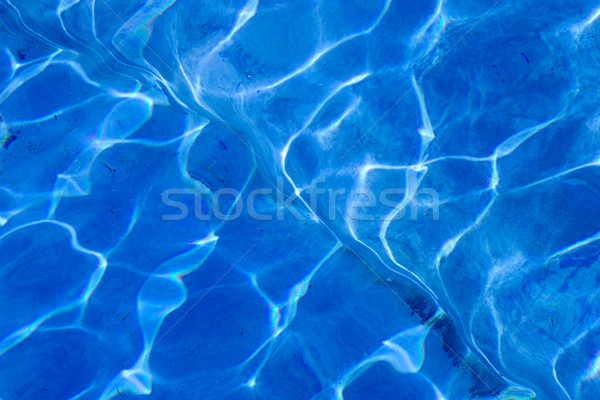 Fondo sporca trasparente blu acqua riflessioni Foto d'archivio © sapegina