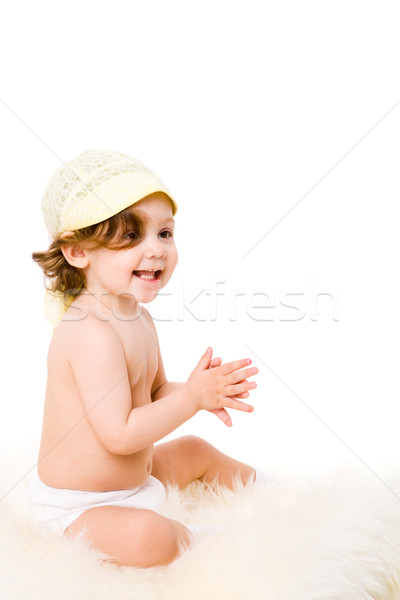 Baby Girl Stock photo © sapegina