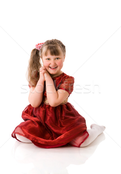 Happy Girl Stock photo © sapegina
