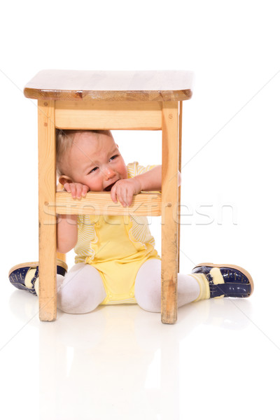 Infant hiding Stock photo © sapegina