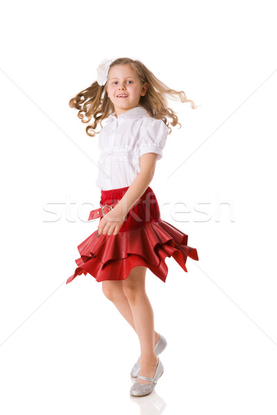 Dancing girl Stock photo © sapegina