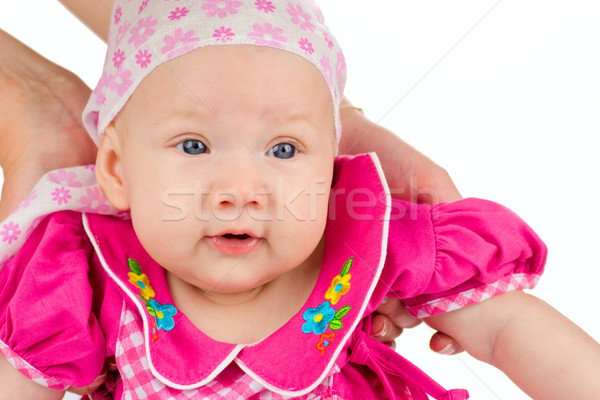 Stock photo: Adorable babygirl 