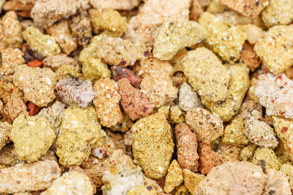 Geel zandsteen toevallig rotsen macro shot Stockfoto © sapegina