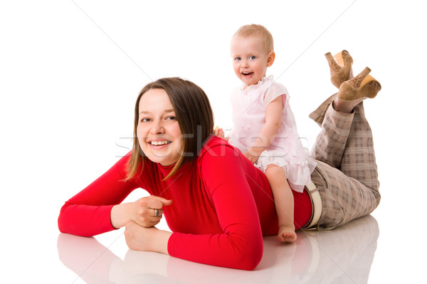 Mother with child Stock photo © sapegina