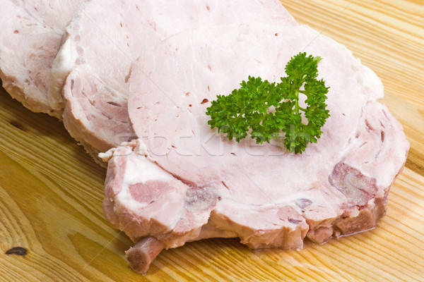 Cured loin ribs Stock photo © Saphira
