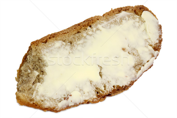 Pão manteiga branco sanduíche Foto stock © Saphira
