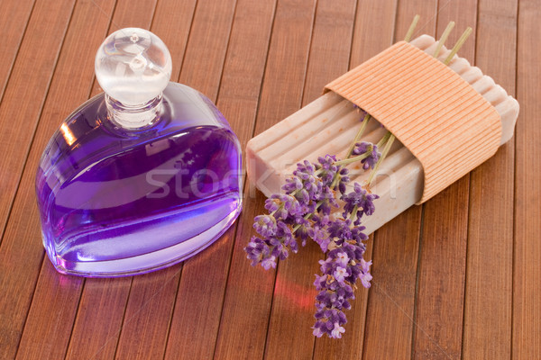 Foto stock: Lavanda · perfume · bar · sabão