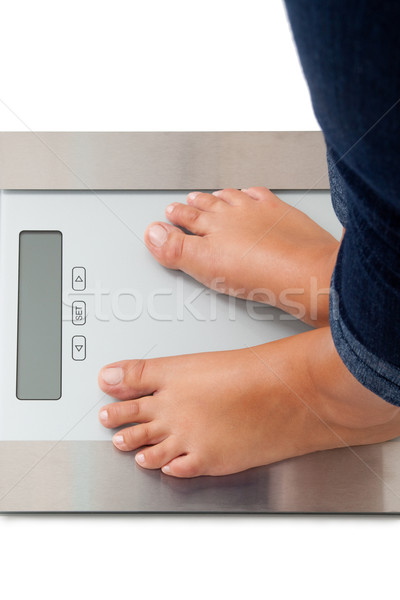 Bathroom scales Stock photo © Saphira