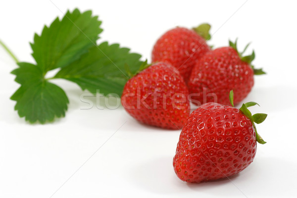 Stock photo: Strawberries