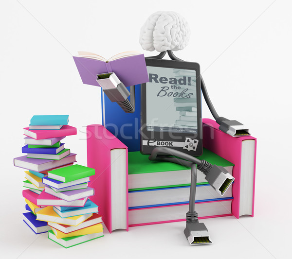 Comfortable reading Stock photo © Saracin