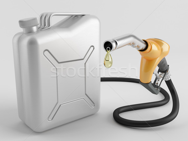 Bocal combustível gotículas indústria poder Foto stock © Saracin