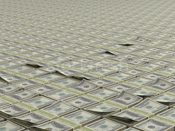 Cash unendlich Bereich Geld Business Zeichen Stock foto © Saracin