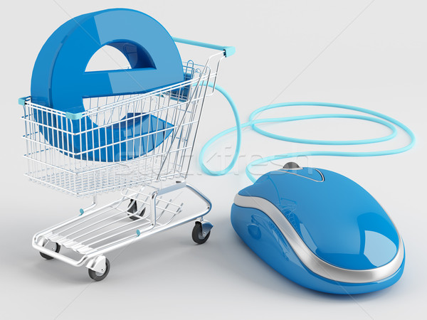 網上購物 購物 電腦鼠標 符號 電子商務 業務 商業照片 © Saracin