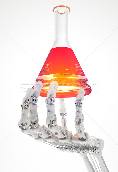 Stock photo: Chemical experiment