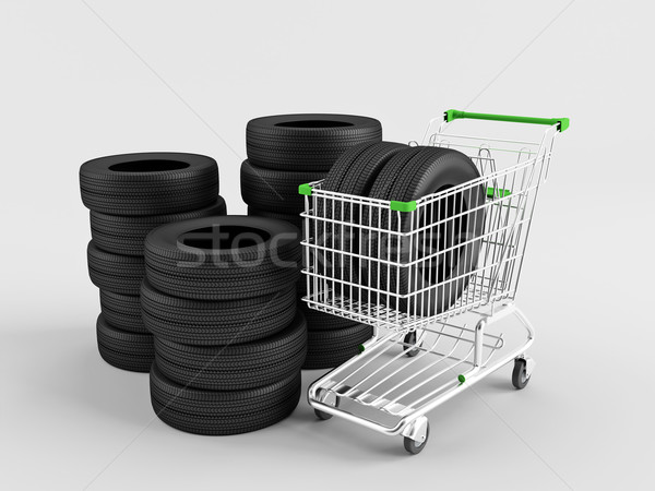 Tire Shop Stock photo © Saracin