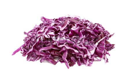 Shredded raw red cabbage Stock photo © sarahdoow