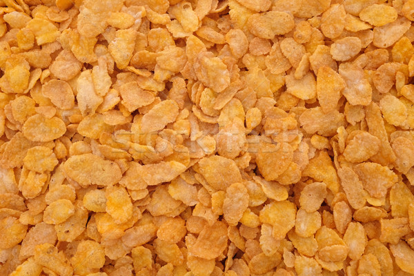 Corn flakes breakfast cereal background Stock photo © sarahdoow