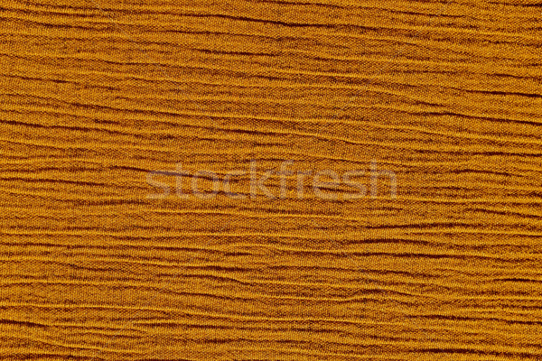 Gold ochre crinkled material background texture Stock photo © sarahdoow
