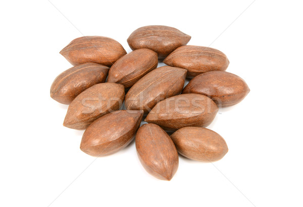 Pecan nuts in shells Stock photo © sarahdoow