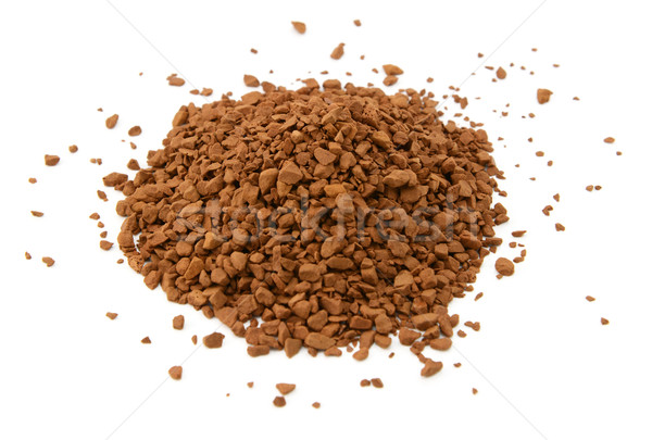 Heap of instant coffee granules Stock photo © sarahdoow
