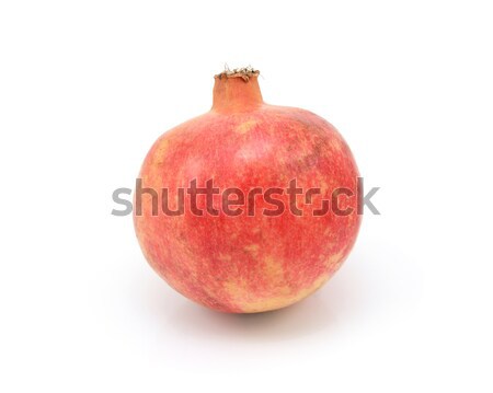 Stockfoto: Geheel · granaatappel · taai · Rood · Geel · huid