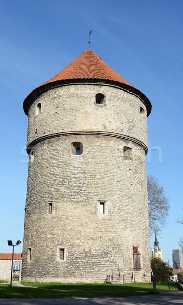 Tour Tallinn Estonie cuisine pierre architecture Photo stock © sarahdoow