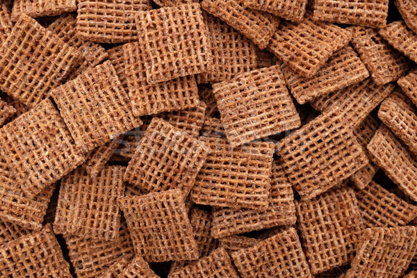 Malted wheat biscuits breakfast cereal background Stock photo © sarahdoow
