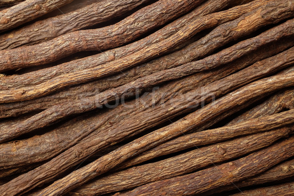 Medvecukor gyökér átló darabok absztrakt textúra Stock fotó © sarahdoow