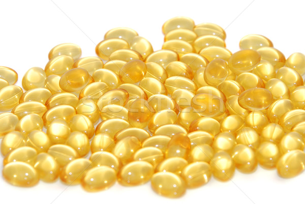 Cod liver oil capsules Stock photo © sarahdoow