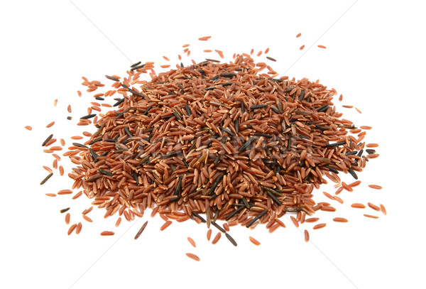 Camargue red rice grains Stock photo © sarahdoow