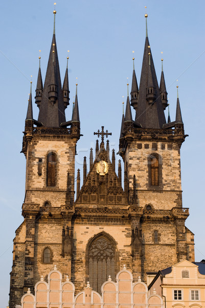 Stock photo: Church of lady before Tyn, Prague