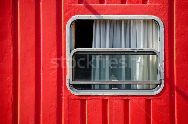 Stock photo: boat window