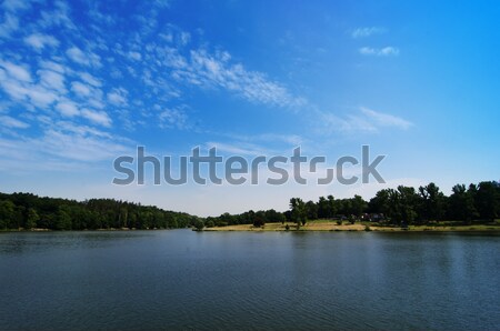 Dam Hostivar, Prague Stock photo © Sarkao