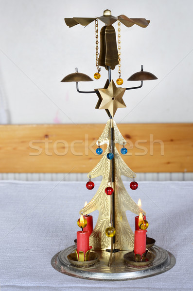 christmas candle stick Stock photo © Sarkao