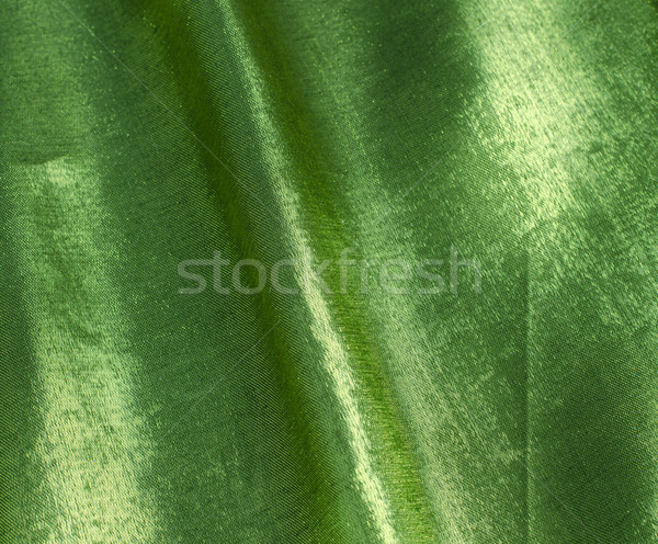 green silk fabric Stock photo © Sarkao