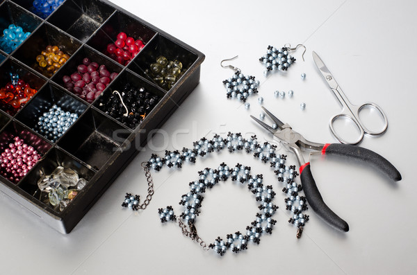 jewelry making Stock photo © Sarkao