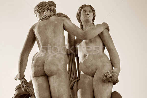 statue of three women Stock photo © Sarkao