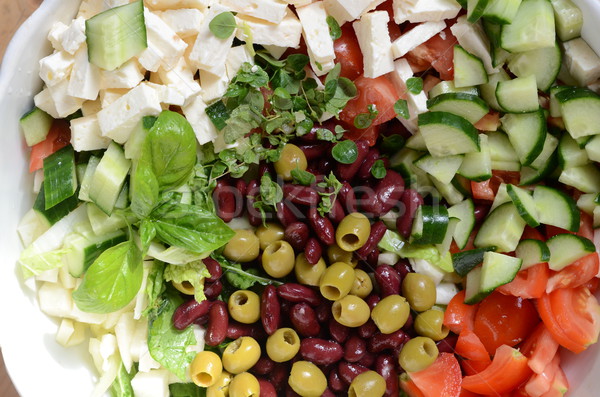 vegetable salad Stock photo © Sarkao