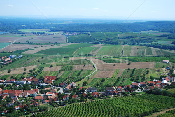 Stok fotoğraf: Resim · manzara · güney · Çek · Cumhuriyeti · gökyüzü · doğa