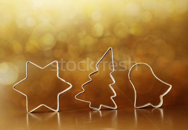 Stock photo: christmas cutters