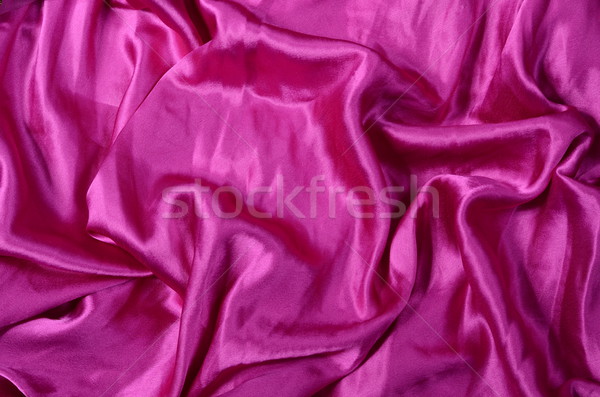 Stock foto: Rosa · Satin · Textur · Hintergrund · Farbe · Seide