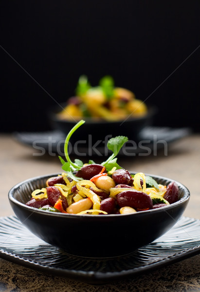 bean salad Stock photo © sarsmis