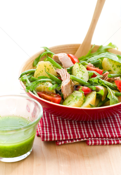 potato and tuna salad  Stock photo © sarsmis