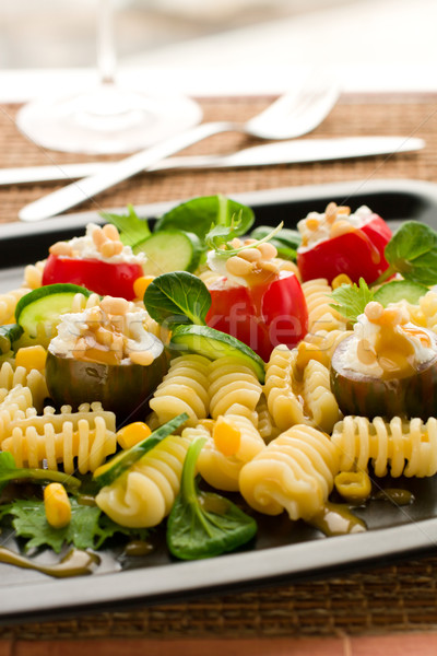 Pasta salad  Stock photo © sarsmis