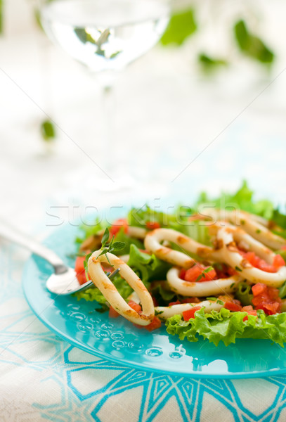 Grilled calamari Stock photo © sarsmis